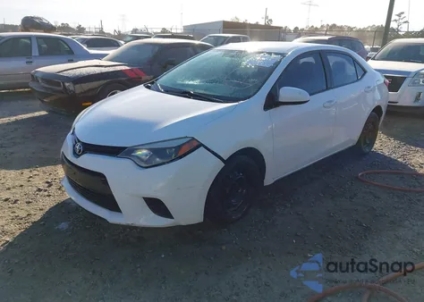 2016 Toyota Corolla L from USA, damaged, VIN 2T1BURHE9GC505374